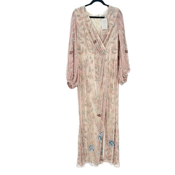 Mac Duggal 93755 Embellished Arresting Floral High Slit Dress Size 6 NWT - Picture 13 of 13